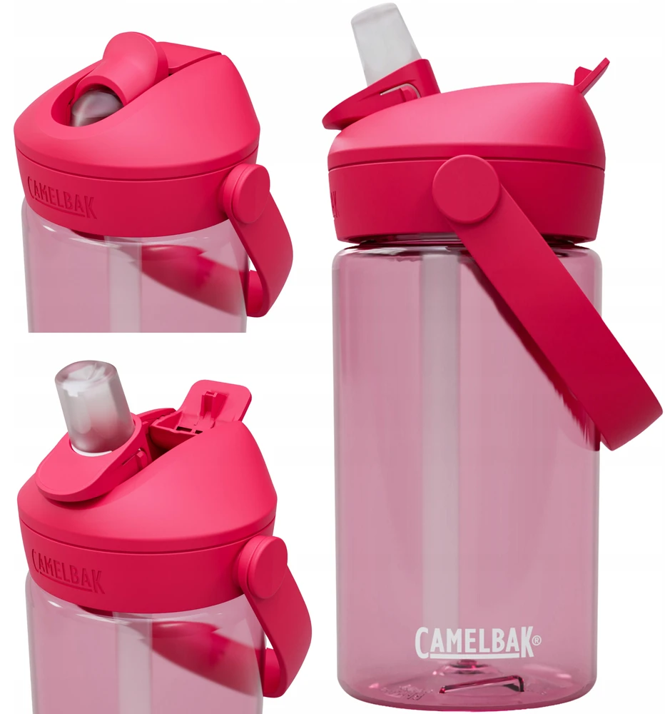 Gertuvė Camelbak Thrive Flip Straw Kids Tritan Bottle 400ml rožinis