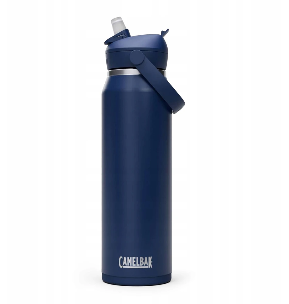 Camelbak Thrive Flip Straw Termo butelis 950 ml, nerūdijantis plienas, tamsiai mėlynas