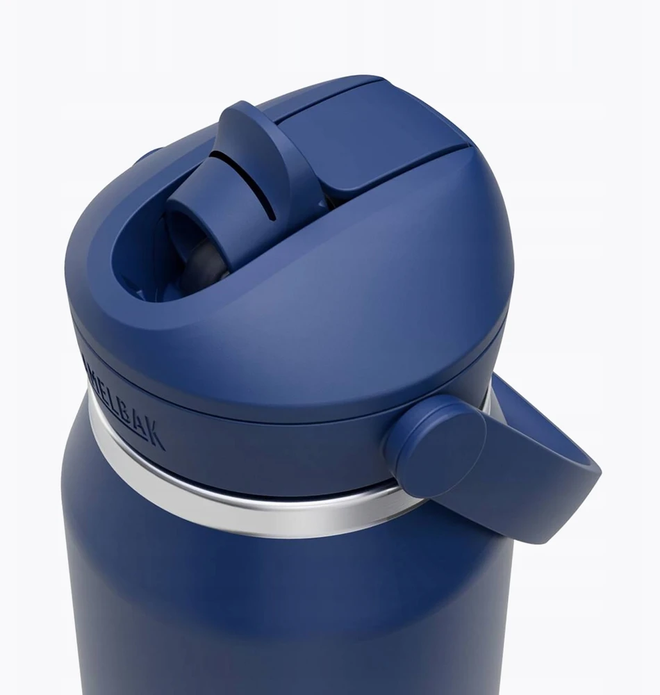 Camelbak Thrive Flip Straw Termo butelis 950 ml, nerūdijantis plienas, tamsiai mėlynas