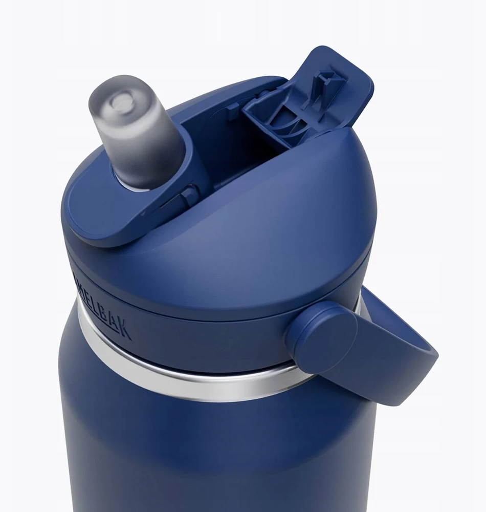 Camelbak Thrive Flip Straw Termo butelis 950 ml, nerūdijantis plienas, tamsiai mėlynas