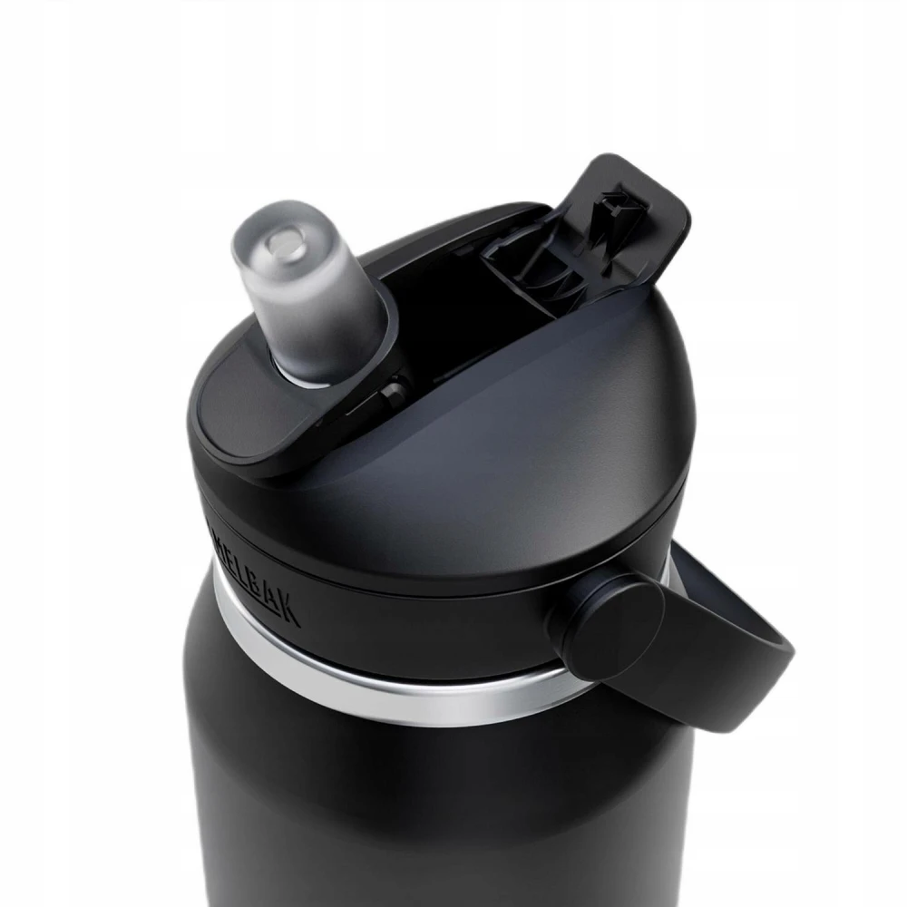 Camelbak Thrive termosinė gertuvė su šiaudeliu, 1l, nerūdijančio plieno, juoda