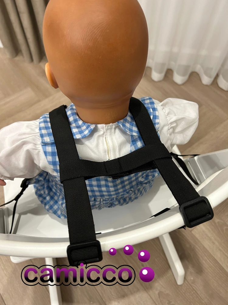 Camicco DIRŽELAI KĖDĖLEI, maitinimo kėdutei, Tripp Trapp penkių taškų vežimėliui