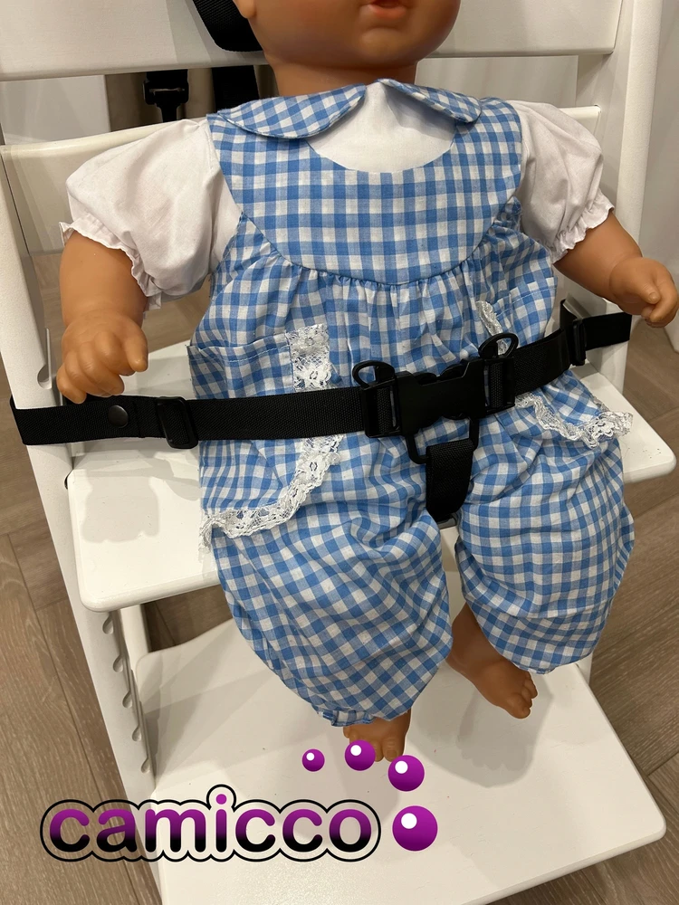 Camicco DIRŽELAI KĖDĖLEI, maitinimo kėdutei, Tripp Trapp penkių taškų vežimėliui