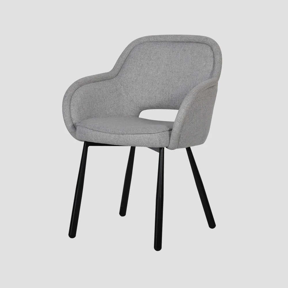CAMPEA kėdė Pilka 62x61x84 cm HOMLA