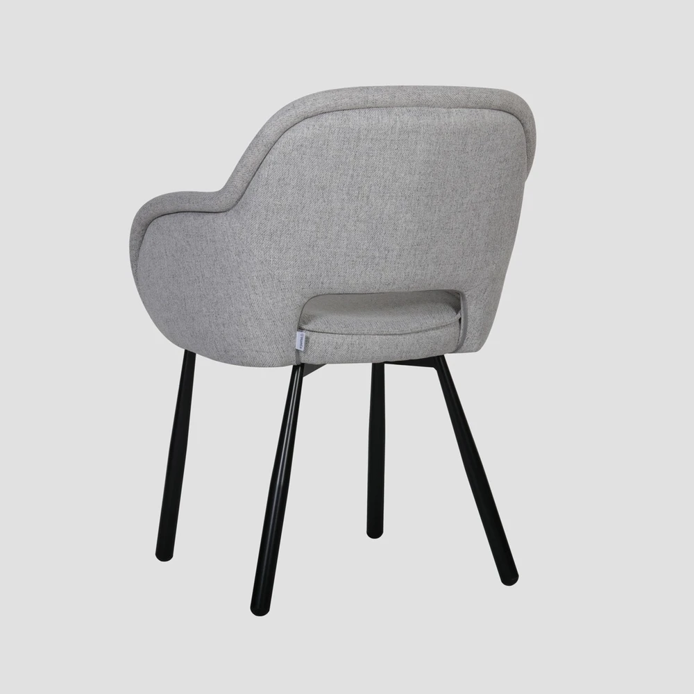 CAMPEA kėdė Pilka 62x61x84 cm HOMLA