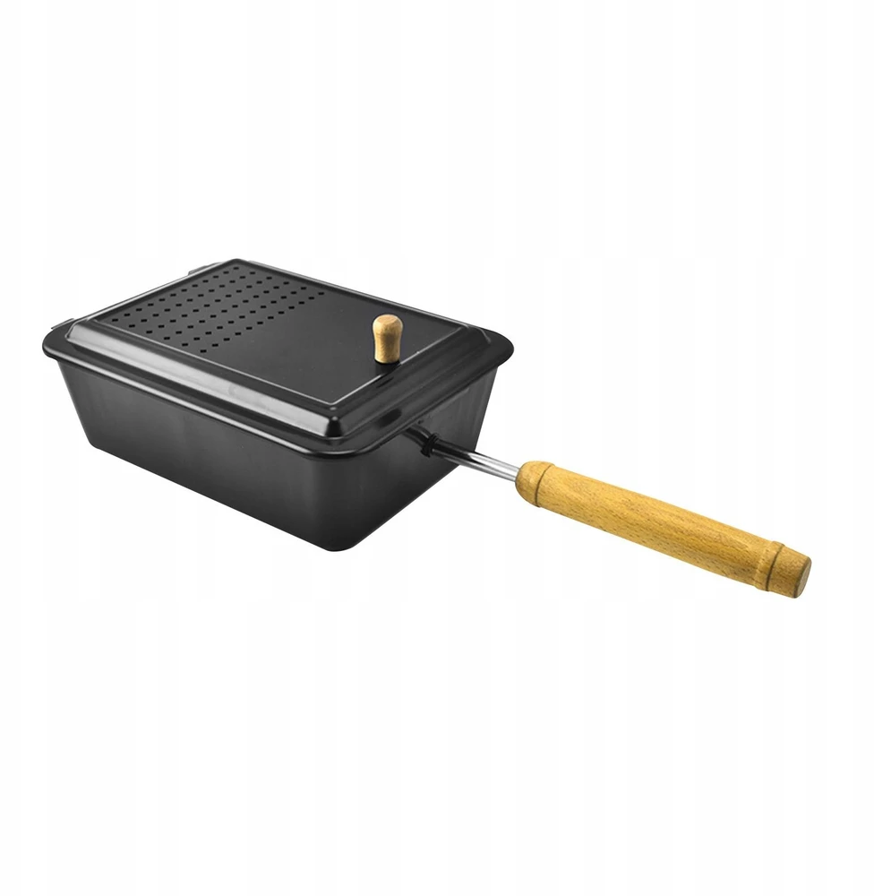 Campfire Nonstick spragėsių spragėsių aparatas su ilga rankena, senamadiškas spragėsių gaminimo aparatas