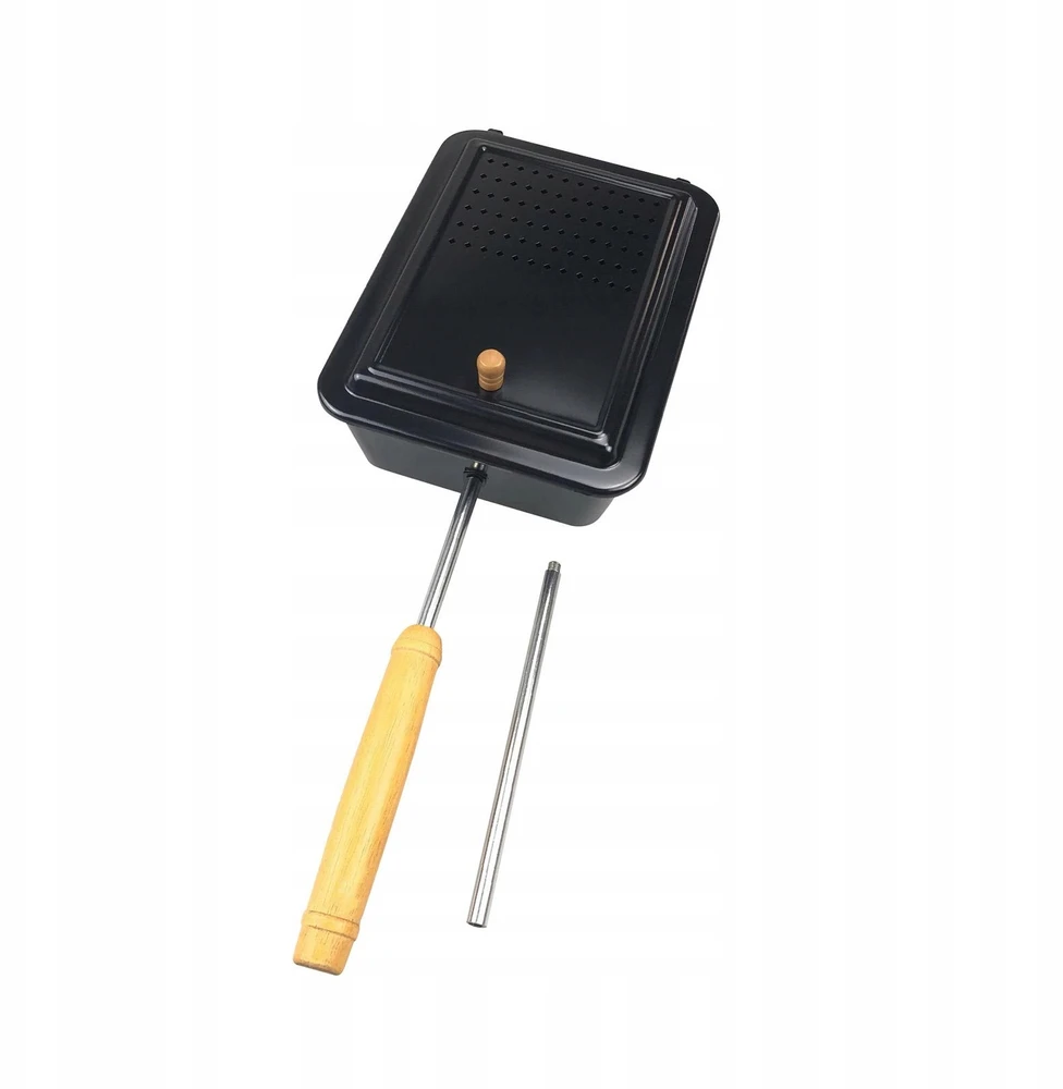 Campfire Nonstick spragėsių spragėsių aparatas su ilga rankena, senamadiškas spragėsių gaminimo aparatas