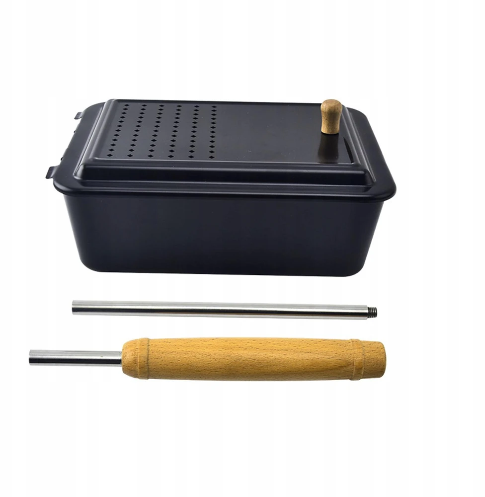 Campfire Nonstick spragėsių spragėsių aparatas su ilga rankena, senamadiškas spragėsių gaminimo aparatas