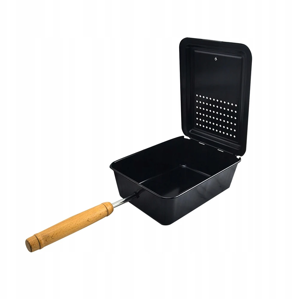 Campfire Nonstick spragėsių spragėsių aparatas su ilga rankena, senamadiškas spragėsių gaminimo aparatas