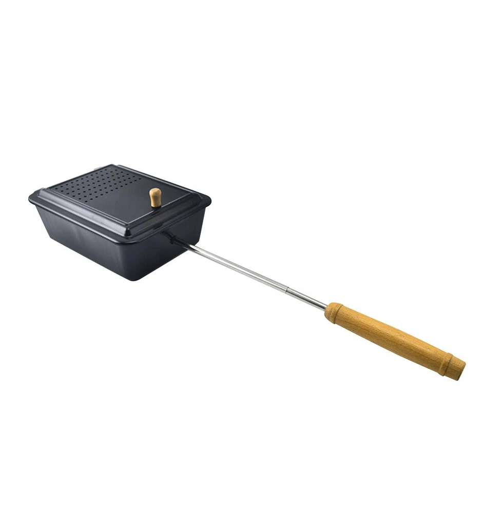 Campfire Nonstick spragėsių spragėsių aparatas su ilga rankena, senamadiškas spragėsių gaminimo aparatas