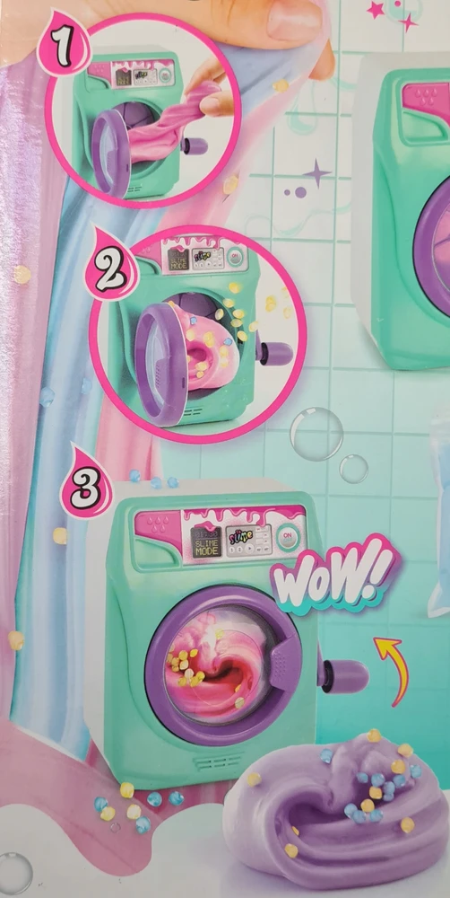 Canal Toys SLIME MACHINE FRESH WASHING MACHINE PASTE MAGICAL SLIME RINKINYS PADARYK PATS