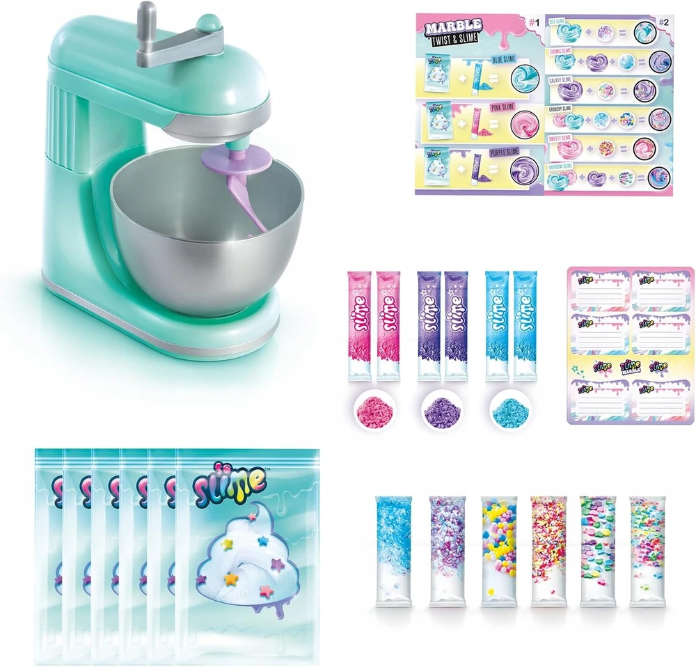 So Slime CANAL TOYS Kūrybinis rinkinys „Gleivių plaktuvas“