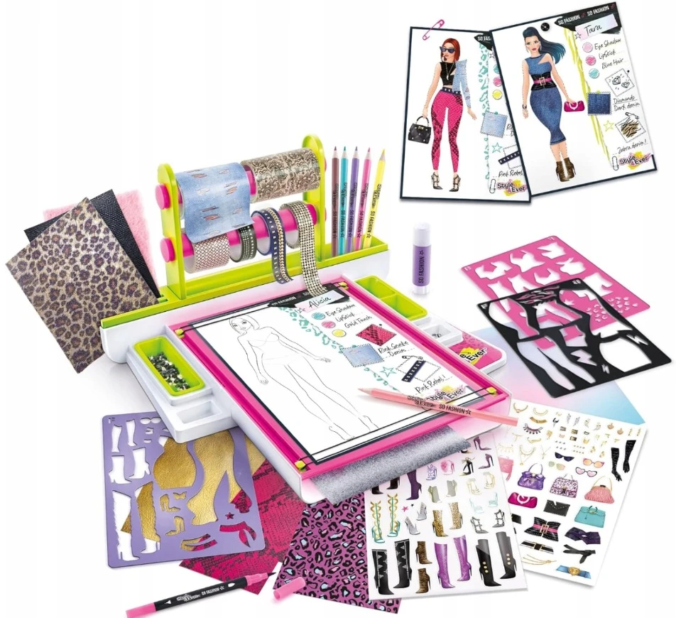Style 4 Ever CANAL TOYS Rinkinys „Madų dizainerio studija“