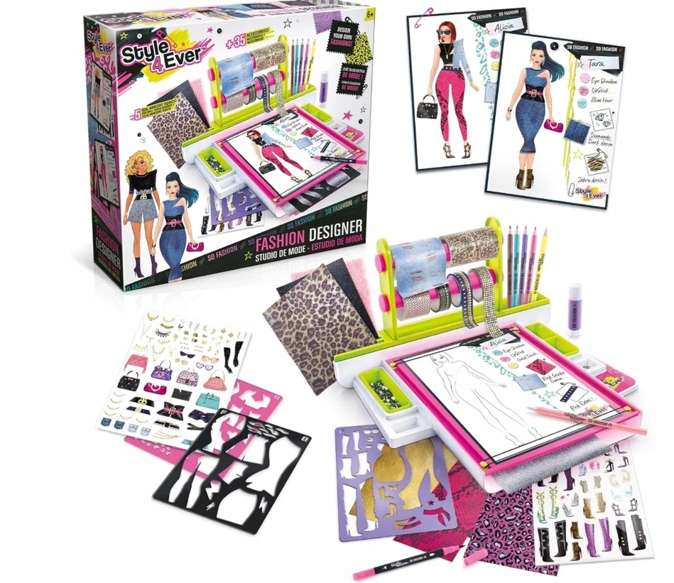 Style 4 Ever CANAL TOYS Rinkinys „Madų dizainerio studija“