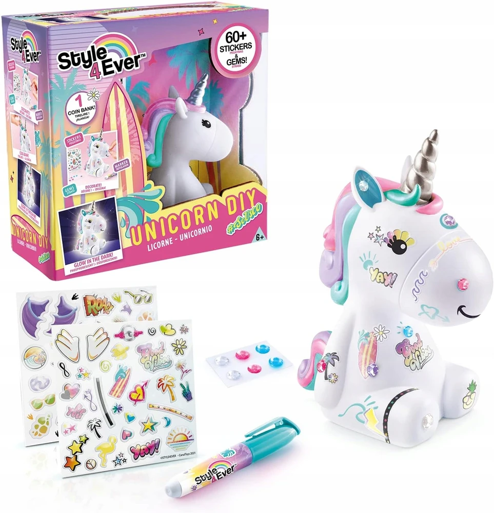 Canal Toys Taupyklė DIY Unicorn