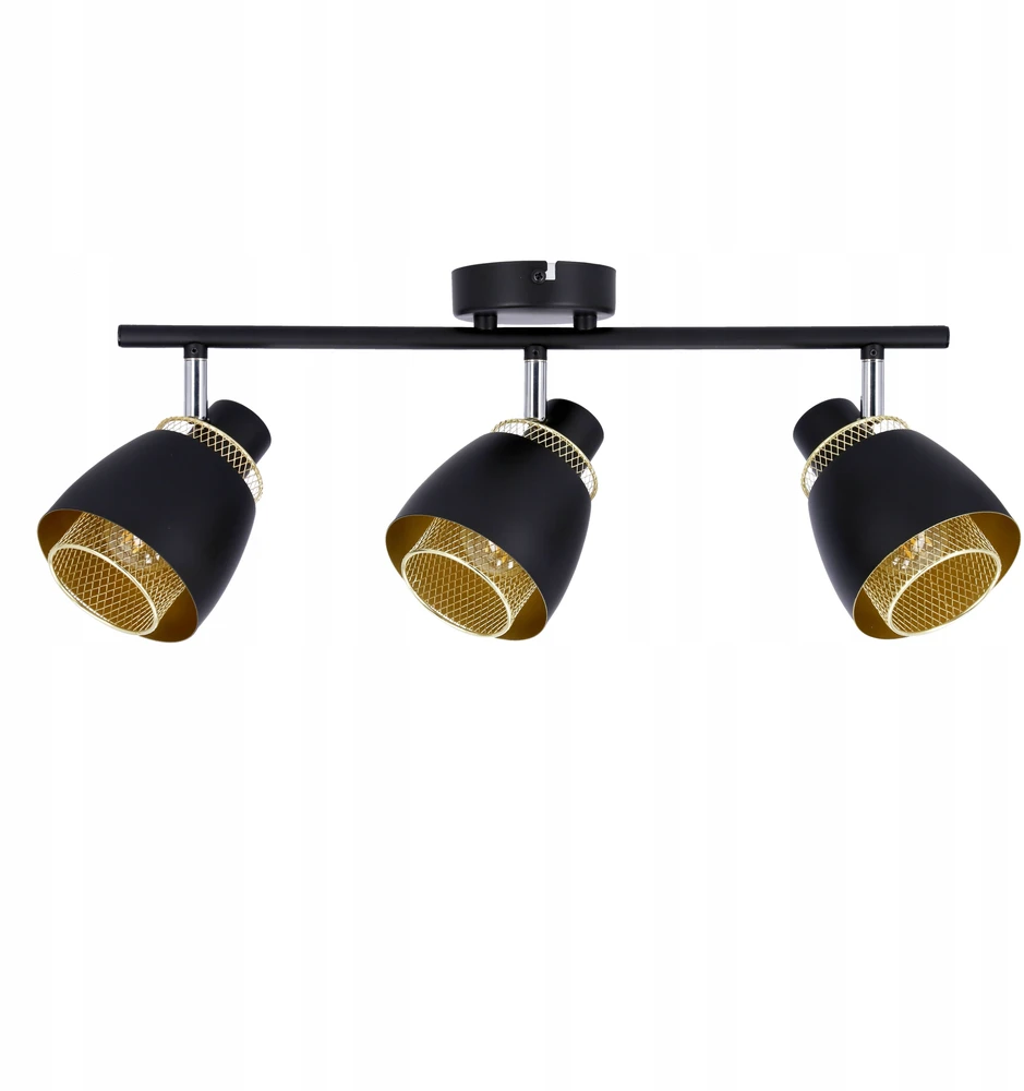 Candellux lubinis šviestuvas Aleksandria, juodas/auksinis