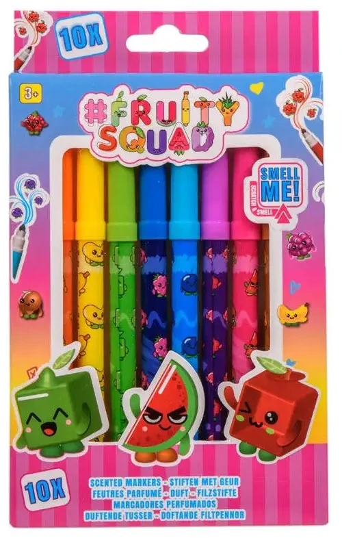 Canenco FRUITYSQUAD KVAPIETI RAŠIKLIAI 10 Vnt. FS60351 03511