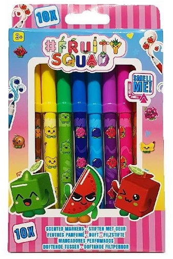 Canenco FRUITYSQUAD KVAPIETI RAŠIKLIAI 10 Vnt. FS60351 03511