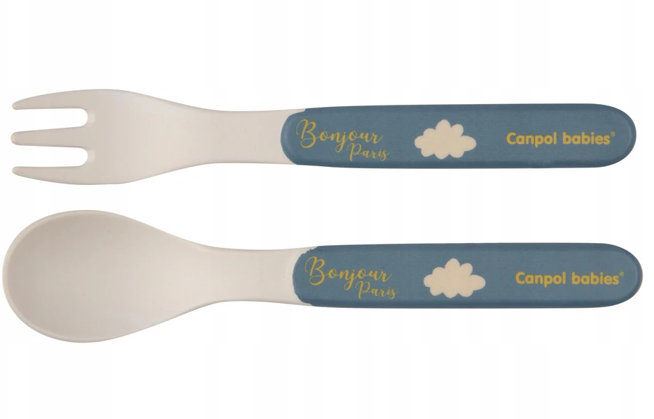 Canpolbabies CANPOL 9/227 Virtuvės reikmenų rinkinys 5 vnt. Bonjour Paris tamsiai mėlyna