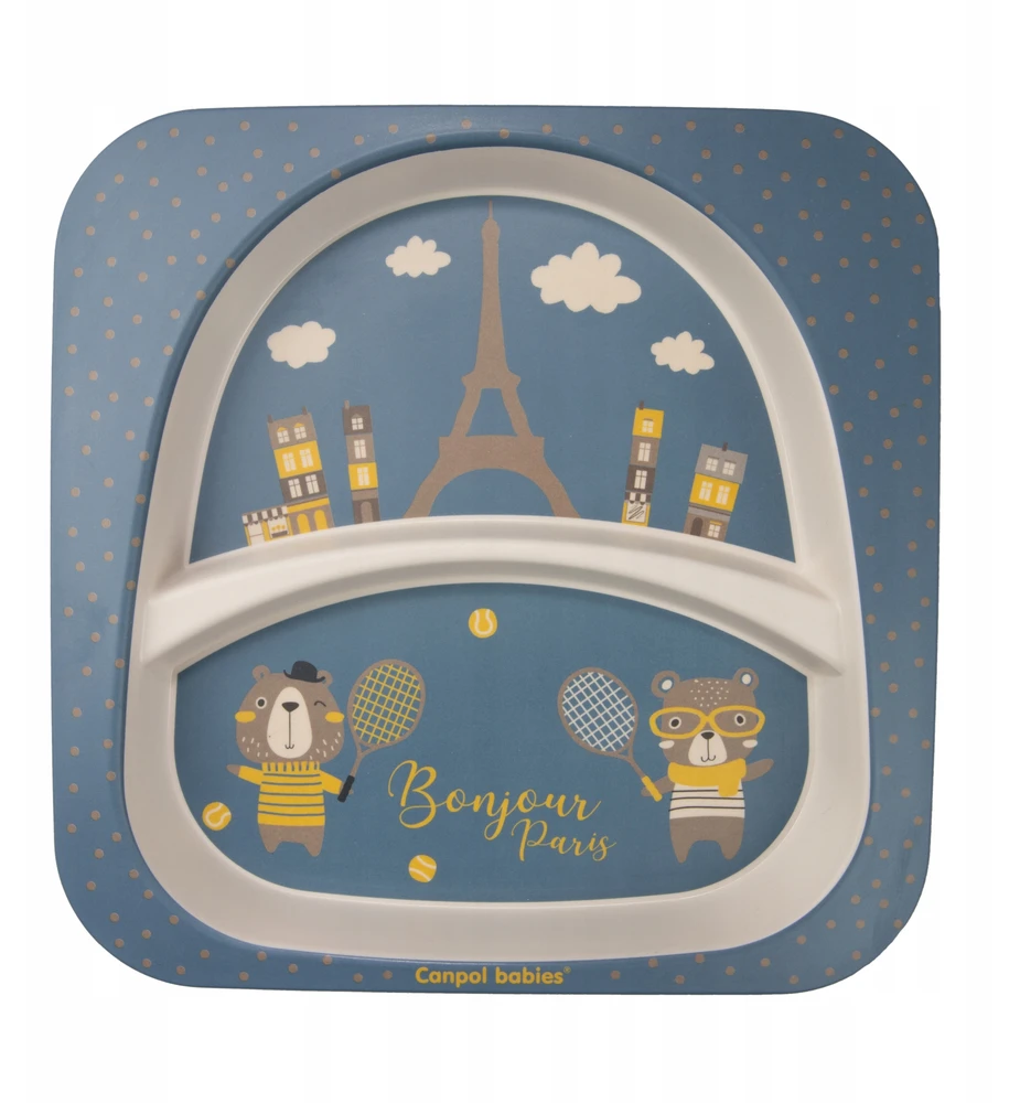 Canpolbabies CANPOL 9/227 Virtuvės reikmenų rinkinys 5 vnt. Bonjour Paris tamsiai mėlyna