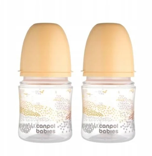 Canpol Babies EasyStart kolikų prevencijos buteliukas 0 m+ 120 ml, 2 vnt.