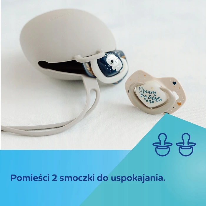 Canpolbabies CANPOL BABIES silikoninis čiulptuko dėklas, 51/402_pin