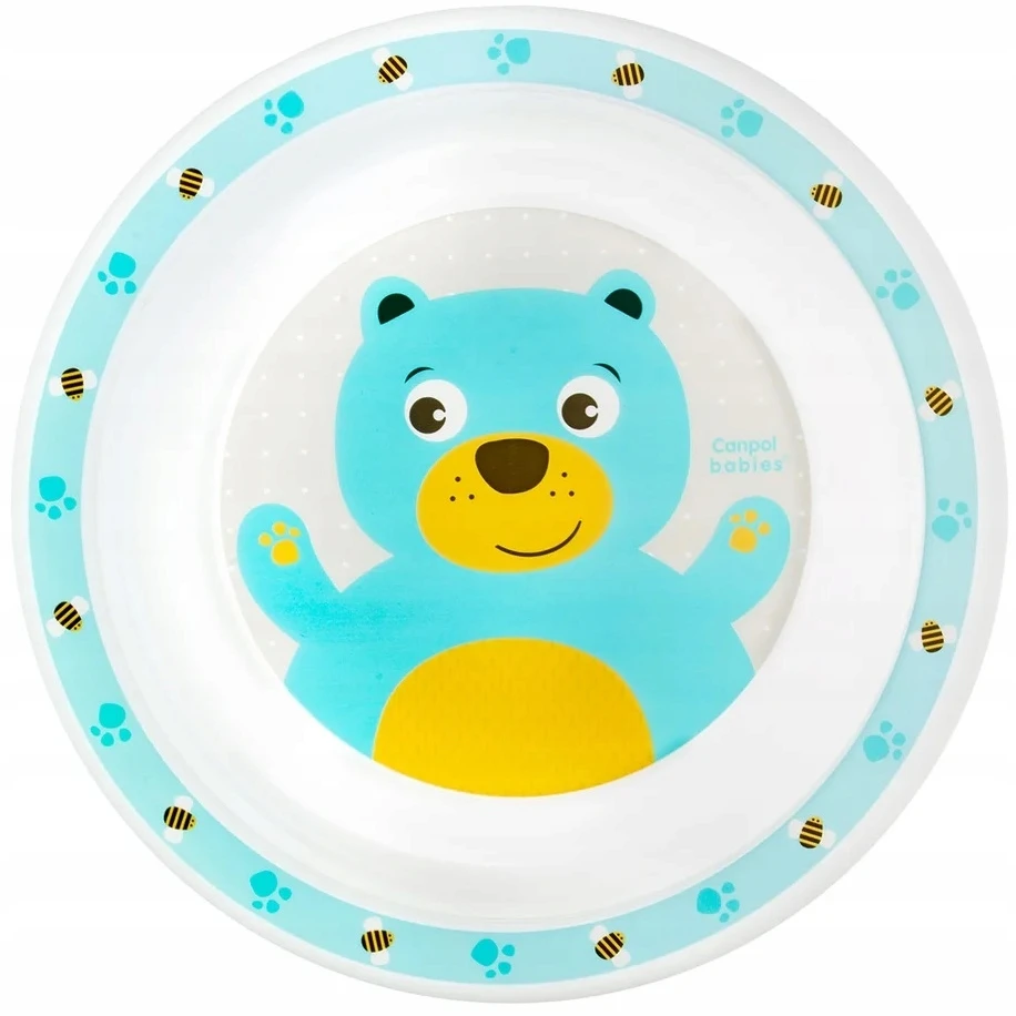 CANPOL PLATE PLASTIKINĖ PLOKŠTELĖ VAIKAMS, DIA. 21cm