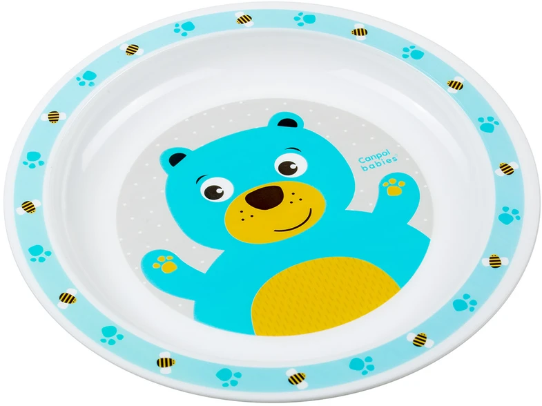 CANPOL PLATE PLASTIKINĖ PLOKŠTELĖ VAIKAMS, DIA. 21cm