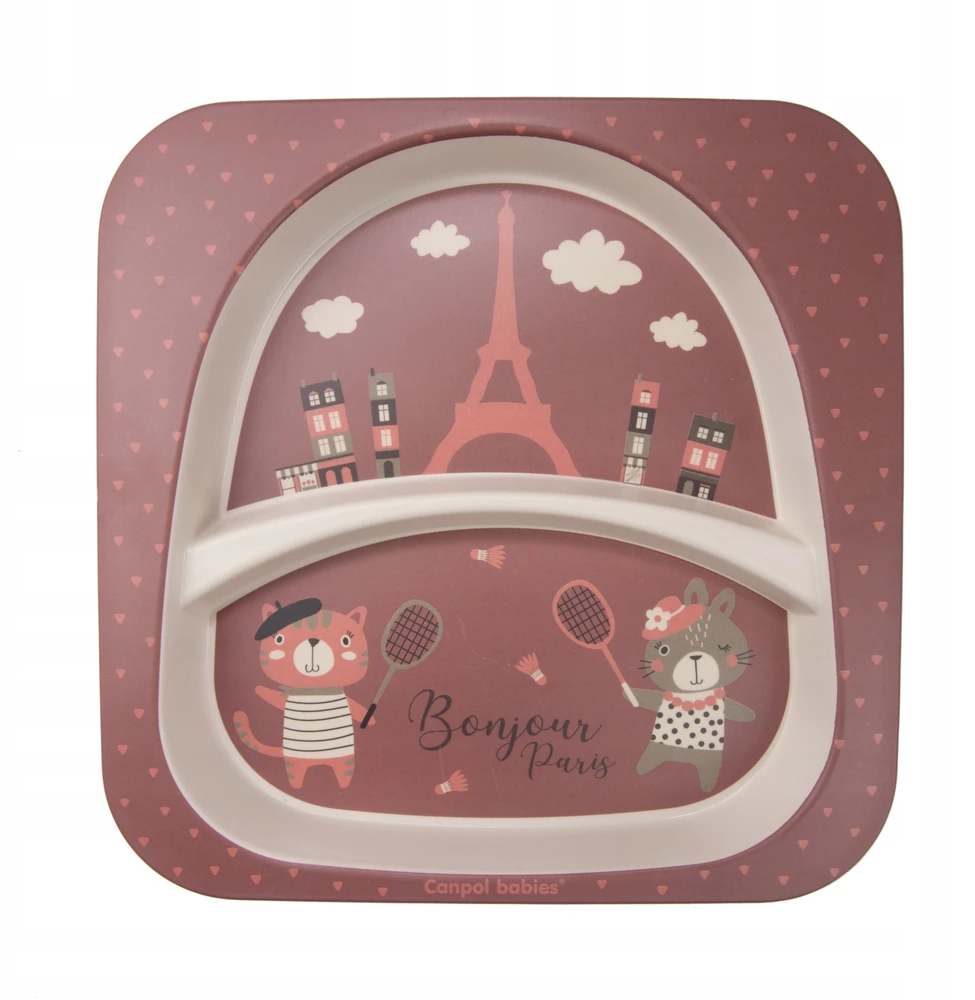Canpolbabies CANPOL 9/227 Virtuvės reikmenų rinkinys 5 vnt. Bonjour Paris bordo