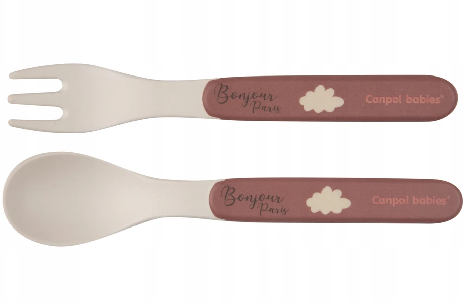Canpolbabies CANPOL 9/227 Virtuvės reikmenų rinkinys 5 vnt. Bonjour Paris bordo