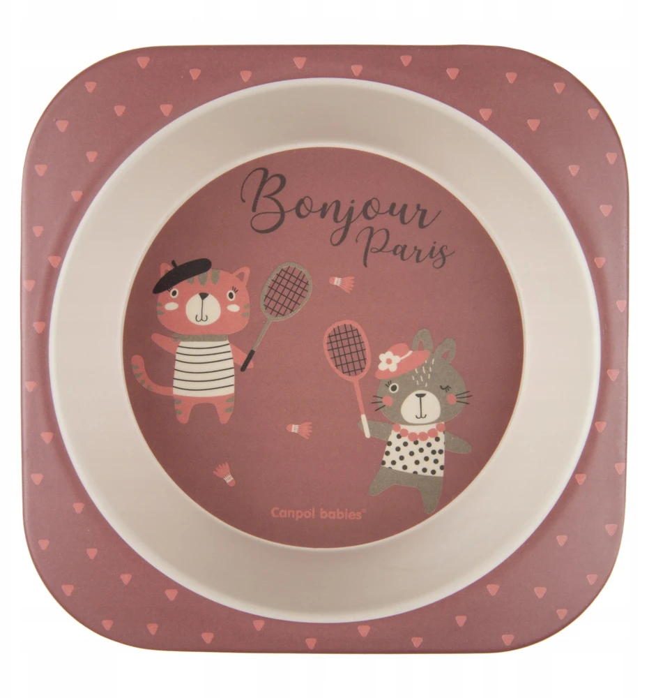 Canpolbabies CANPOL 9/227 Virtuvės reikmenų rinkinys 5 vnt. Bonjour Paris bordo