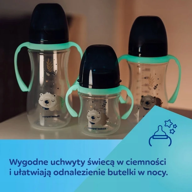 Canpolbabies CANPOL BABIES Diegliukus mažinantis buteliukas 240 ml EasyStart Sleepy Koala, 35/237_blu