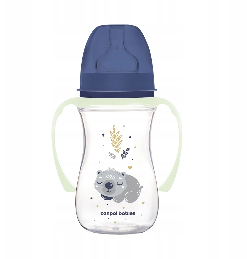 Canpolbabies CANPOL BABIES Diegliukus mažinantis buteliukas 240 ml EasyStart Sleepy Koala, 35/237_blu