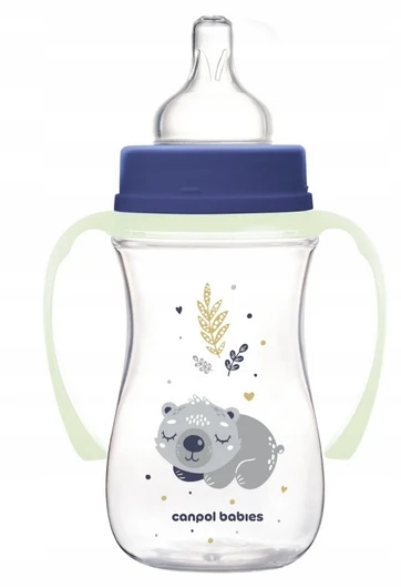 Canpolbabies CANPOL BABIES Diegliukus mažinantis buteliukas 240 ml EasyStart Sleepy Koala, 35/237_blu