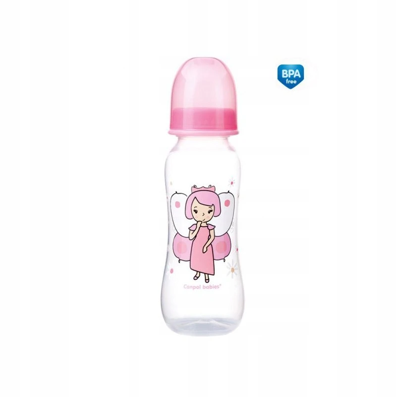 Canpolbabies CANPOL BABIES buteliukas, transparent, 12 mėn+, 250 ml, 59/200