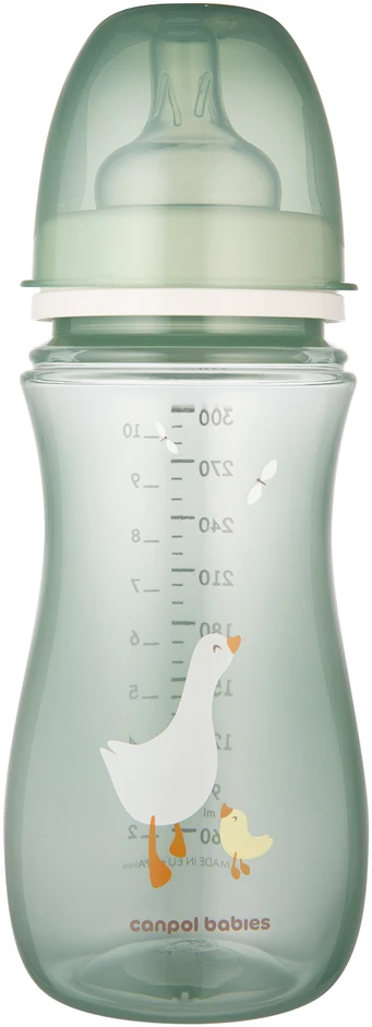 Canpolbabies CANPOL BABIES Anti-Colic buteliukas 300 ml PP EasyStart GOOSE, 35/246