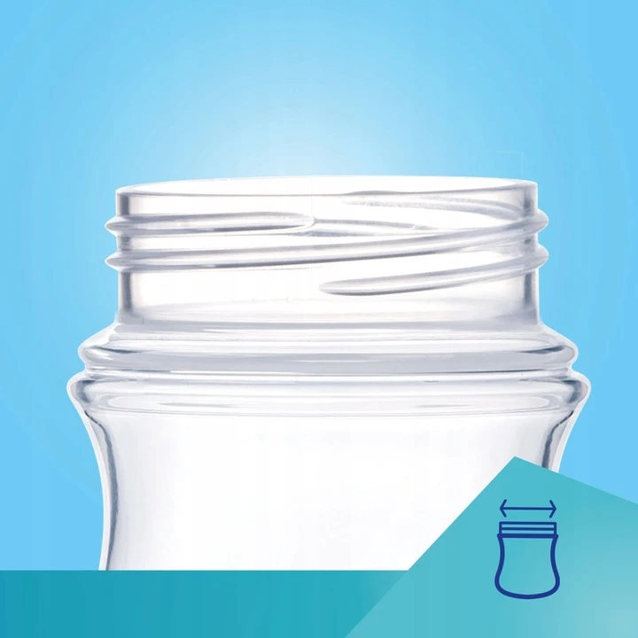 Canpolbabies CANPOL 35/216 Easystart naujagimiui plačiai atidaromas buteliukas nuo dieglių 120 ml rožinės gėlės