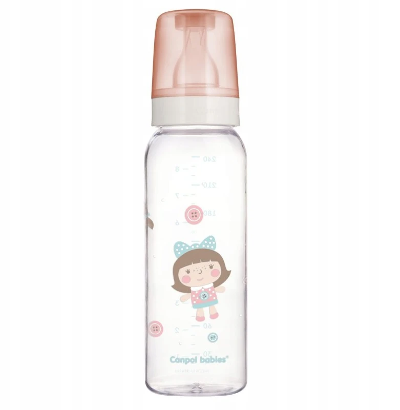Canpolbabies Canpol Babies buteliukas stiklinis, 240ml, 42/201