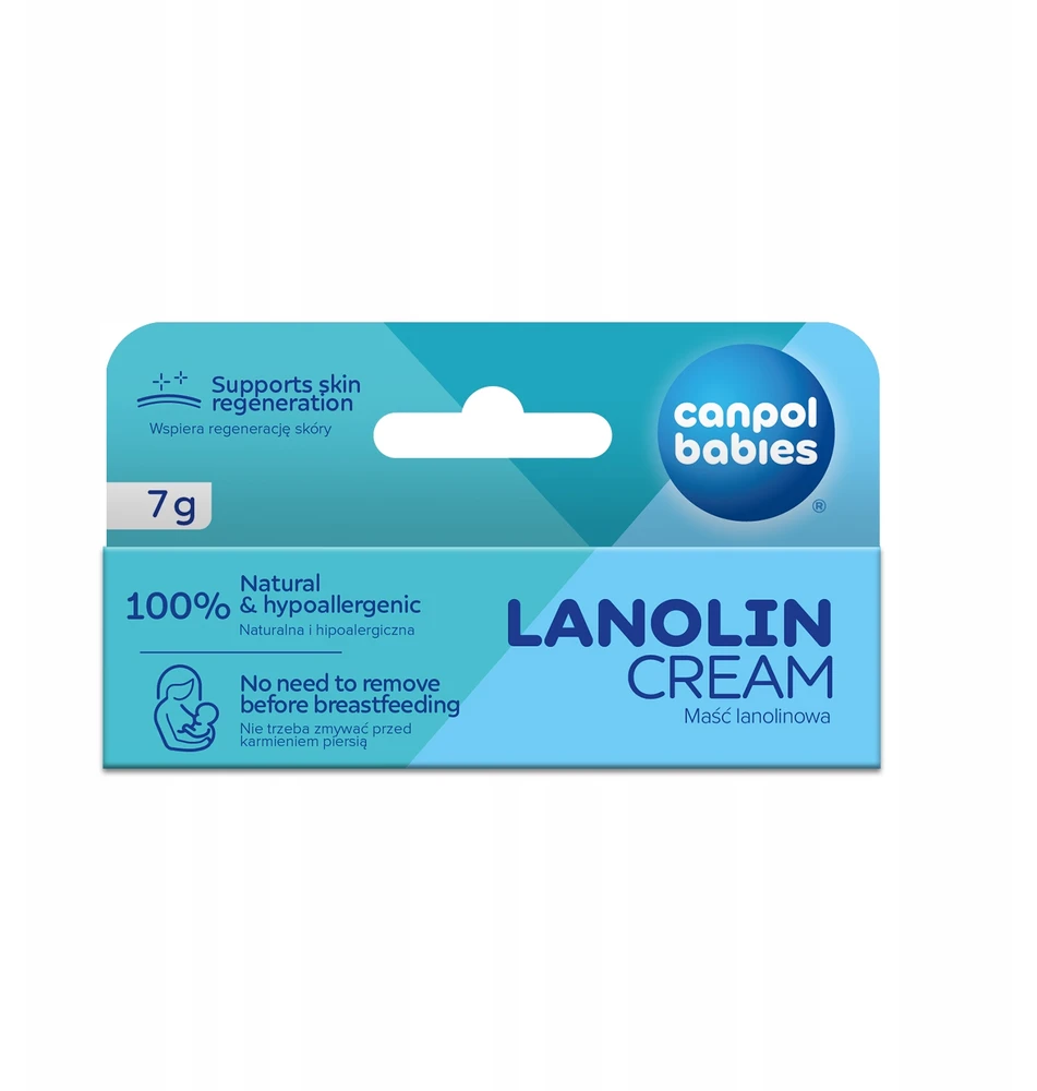 Canpolbabies CANPOL BABIES lanolino kremas speneliams, 7 g, 14/000