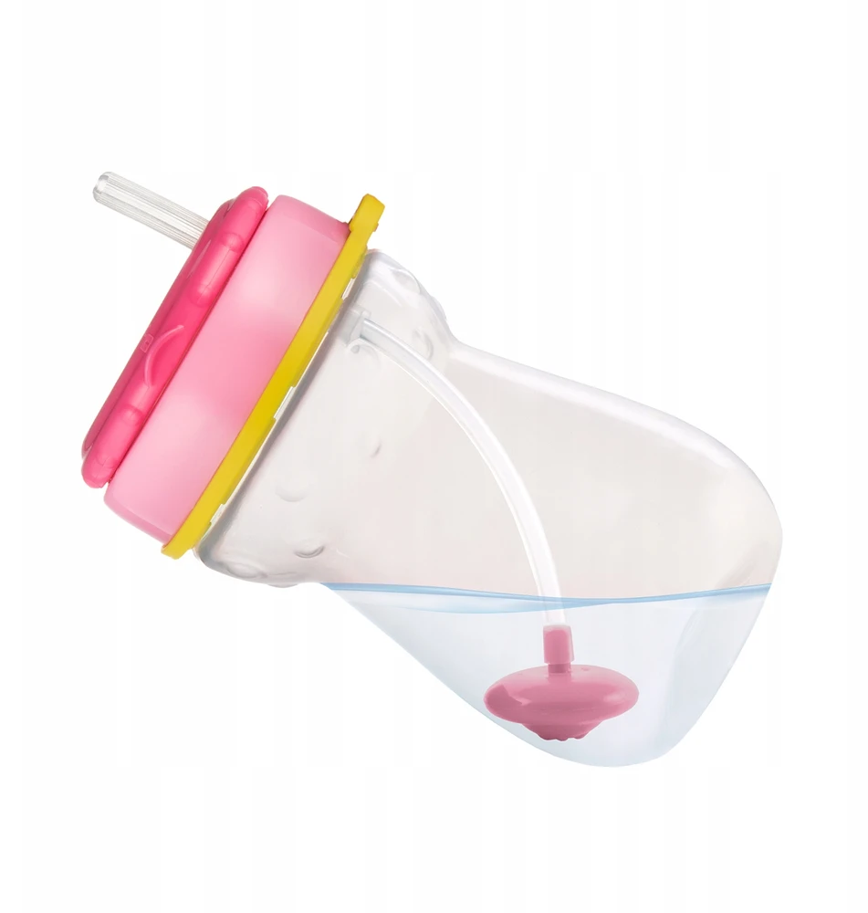 Canpolbabies CANPOL 56/521 Vandens butelis su silikoniniu vamzdeliu ir virduliu 350 ml kačiukui