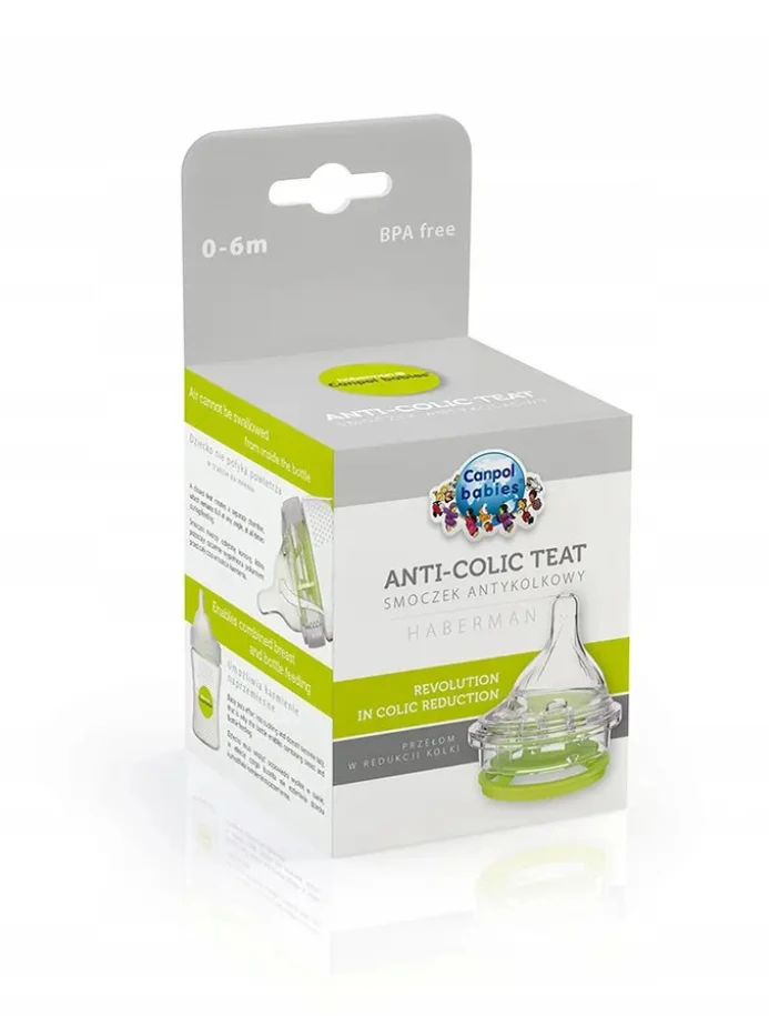 Canpolbabies CANPOL BABIES žindukas antikoliniui buteliukui Haberman 260 ml/9oz, 1/099