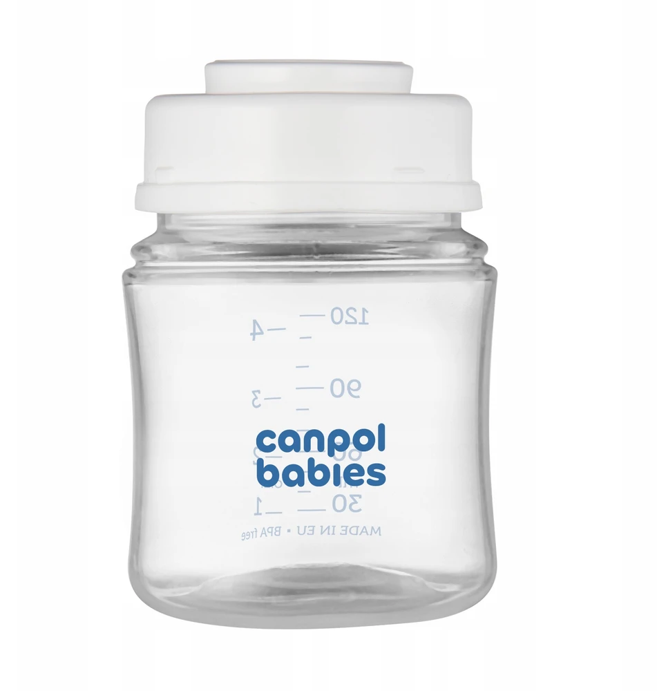 Canpolbabies CANPOL BABIES buteliukų rinkinys pieno laikymui, 3x120ml, 0M+, 35/235