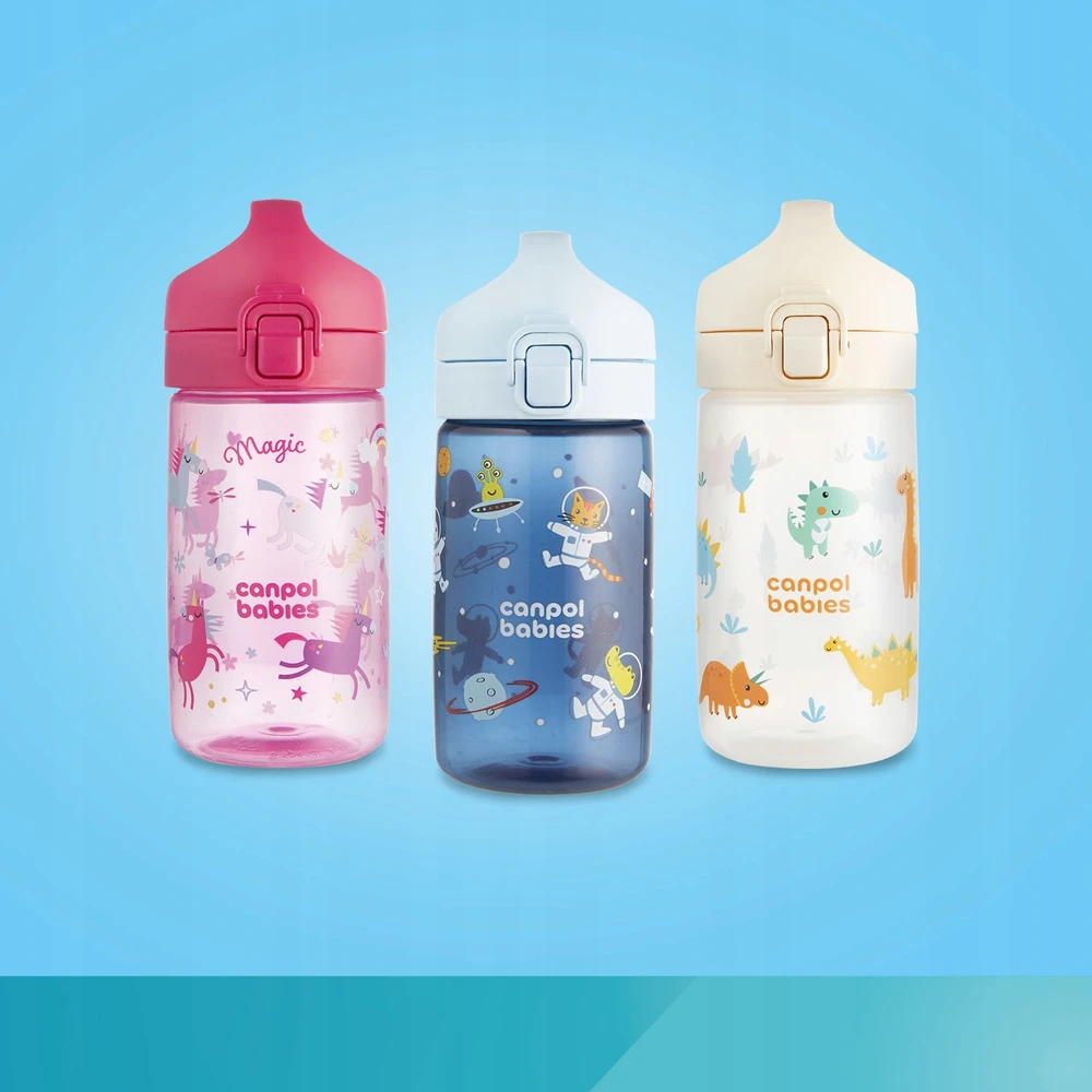Canpolbabies CANPOL BABIES gertuvė vandeniui JUNIOR, 400 ml, rusvai gelsvas, 56/624_bei