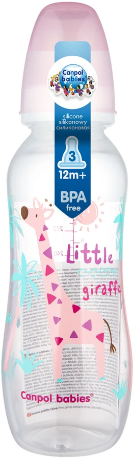 Canpolbabies CANPOL LIGHT SIAURAS PROFILIUOTAS BUTELĖLIS 330ml 12m+