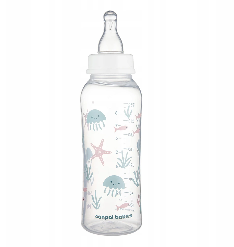 Canpolbabies CANPOL SIAURASIS BUTELĖLIS 250 ML SPINYS 12M+ GREITAS