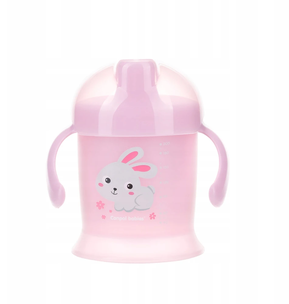 Canpolbabies CANPOL SIDABRINIS PUODOLIS, KIETAS SNANGAS + RANKENA, 200 ml