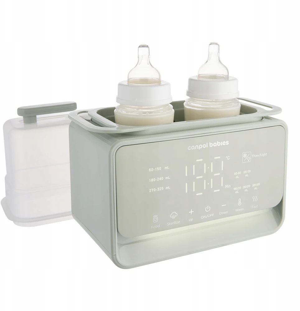 Canpolbabies CANPOL BABIES buteliukų šildytuvas ir sterilizatorius su termostatu ir lempa 7in1, 12/218