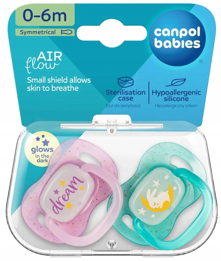 Canpolbabies CANPOL SILICONE SOAT SIMMETRIKAS RINKINYS 2 vnt 0-6m 34/942