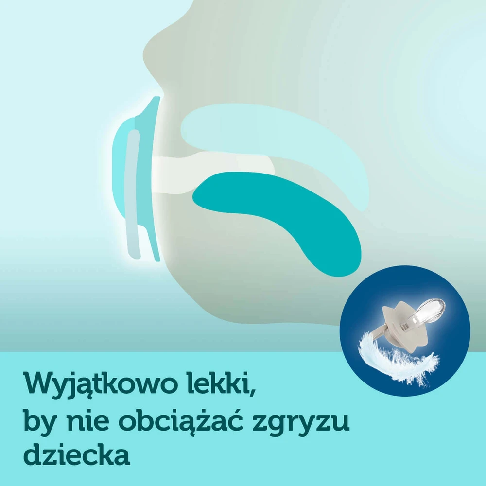 Canpolbabies CANPOL 22/657 Simetriškas silikoninis čiulptukas 18+ mėnesių gryna spalva rožinė