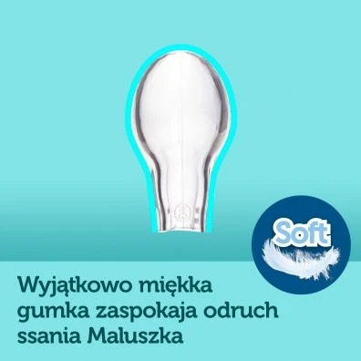 Canpolbabies CANPOL 23/910 Simetriškas silikoninis čiulptukas 0-2 m Mini rožinis